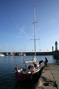 Belle Ile en Mer agency Allain sailboat